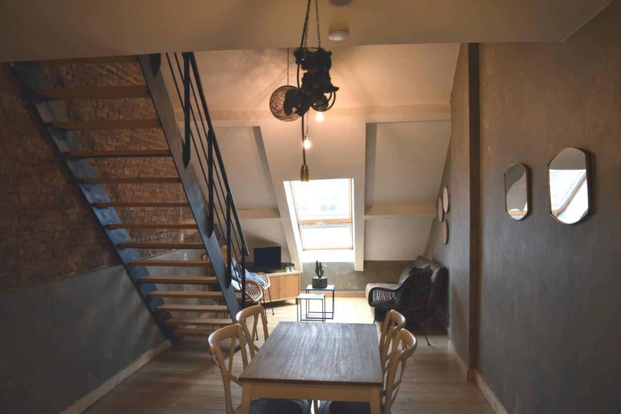 Le Patio Belle Maison En Plein Centre Ville, Avec Grande Terrasse Au Calme Bastogne Exteriör bild