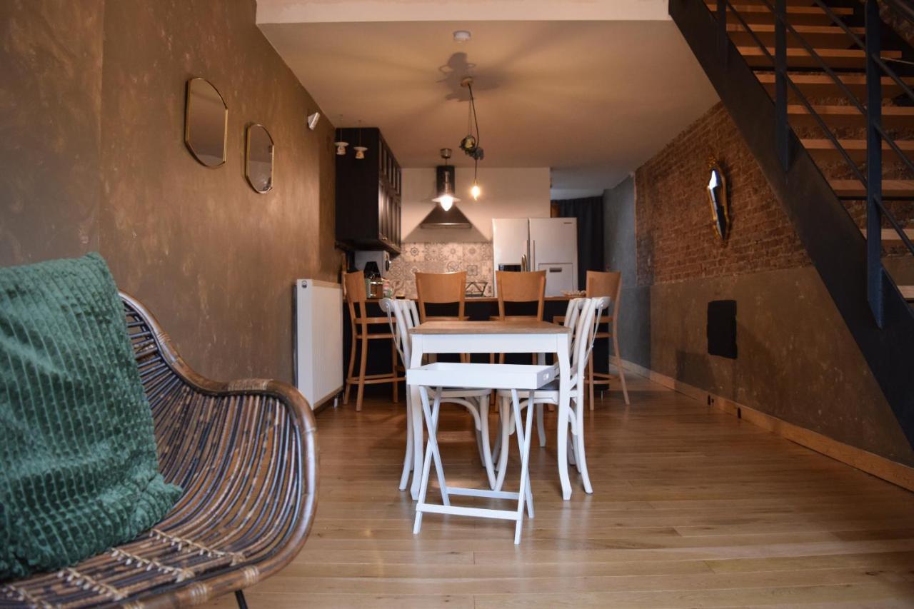 Le Patio Belle Maison En Plein Centre Ville, Avec Grande Terrasse Au Calme Bastogne Exteriör bild